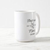 Erster Mama junge Mutter Geschenk Mütter Tag Kaffeetasse (VorderseiteRechts)