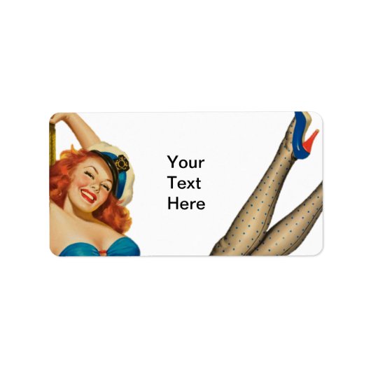 Erster Mate von Peter Driben 1953 Adressaufkleber (Vorne)