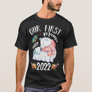 Erster Muttertag 2022 Baby Bear Mama T-Shirt
