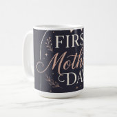 Erster Muttertag 2026 , Neue Mama Kaffeetasse (Vorderseite Links)