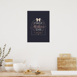 Erster Muttertag 2026 , Neue Mama Poster