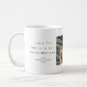 Erster Muttertag | 3 Foto-Collage Kaffeetasse (Links)