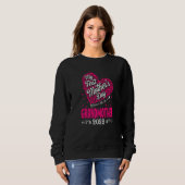 Erster Muttertag als Großmutter Funny Mthers Sweatshirt (Vorne ganz)