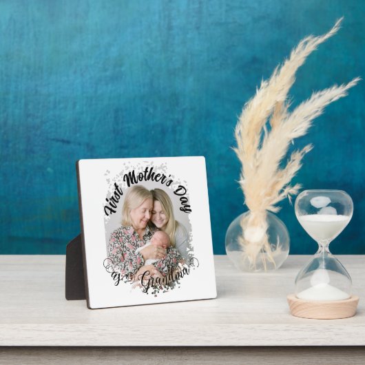 Erster Muttertag als Oma-Foto Fotoplatte (InSitu)