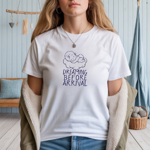 Erster Muttertag blau schwanger T-Shirt