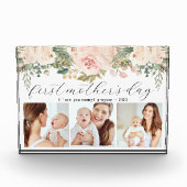 Erster Muttertag drei Foto (Vorderseite)