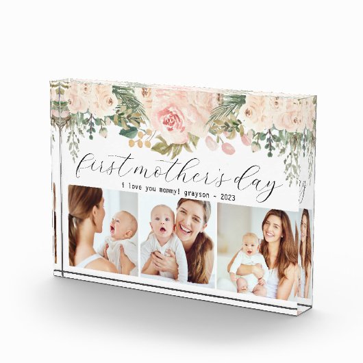 Erster Muttertag drei Foto (Rechts)