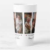Erster Muttertag Drei FotoCollage Milchtasse (Vorderseite)