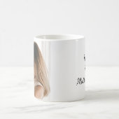 Erster Muttertag Foto Geschenk für Mama Kaffeetasse (Mittel)