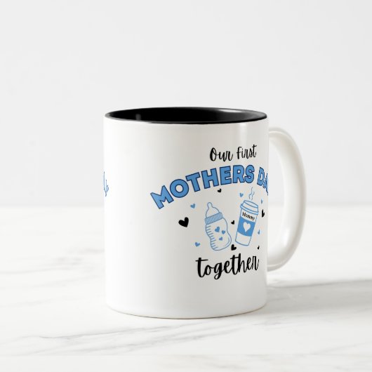 Erster Muttertag gemeinsam Tasse (VorderseiteRechts)