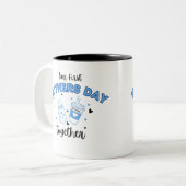 Erster Muttertag gemeinsam Tasse (Vorderseite Links)