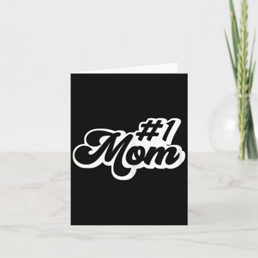 Erster Muttertag Mama Karte (Vorderseite)