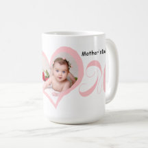 Erster Muttertag mit Baby Foto Tasse