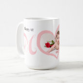 Erster Muttertag mit Baby Foto Tasse (Vorderseite Links)