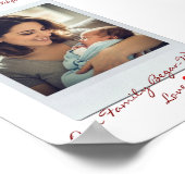 Erster Muttertag nach dem Adoptionsfoto Poster (Ecke)