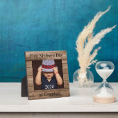 Erster Muttertag Oma Custom Foto Fotoplatte (InSitu)