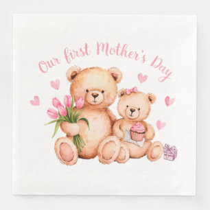 Erster Muttertag Serviette