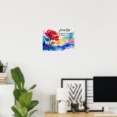 ERSTER NAME _ PERSONALIZE JENNIFI Vorname Poster (Heimbüro)