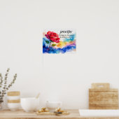 ERSTER NAME _ PERSONALIZE JENNIFI Vorname Poster (Küche)