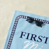 Erster Offizier der Rope and Anchor Navy ID402 Strandtuch (Beispiel)