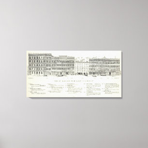 Erster Ostseite Markt und Auftrag Leinwanddruck