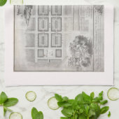 Erster Plan der neuen Stadt, Edinburgh 1767 Küchentuch (Gefaltet)