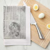 Erster Plan der neuen Stadt, Edinburgh 1767 Küchentuch (Viertel Falte)