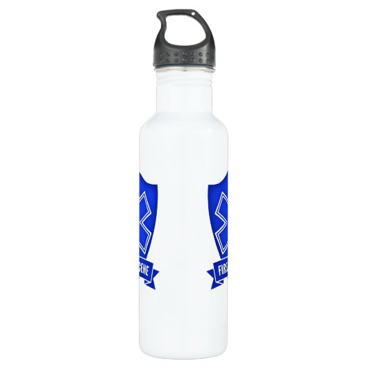 Erster Responder Edelstahlflasche (Rückseite)