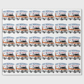 Erster Responder Geschenkpapier (Flach)