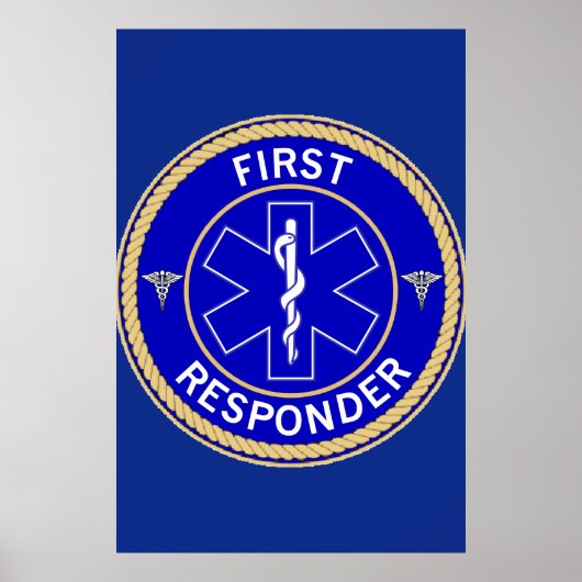 Erster Responder Poster (Vorne)