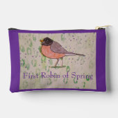 Erster Robin of Spring Zubehörtasche (Rückseite)