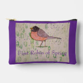 Erster Robin of Spring Zubehörtasche (Vorderseite)
