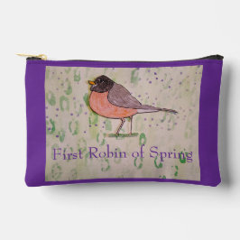 Erster Robin of Spring Zubehörtasche
