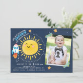 Erster Rundgang durch die Sonne Einladung (Stehend Vorderseite)