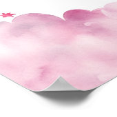 Erster Rundgang durch die Sonne Lila Geburtstag Wi Poster (Ecke)