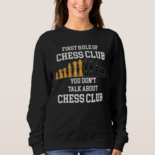Erster Schachklub Sweatshirt (Vorderseite)