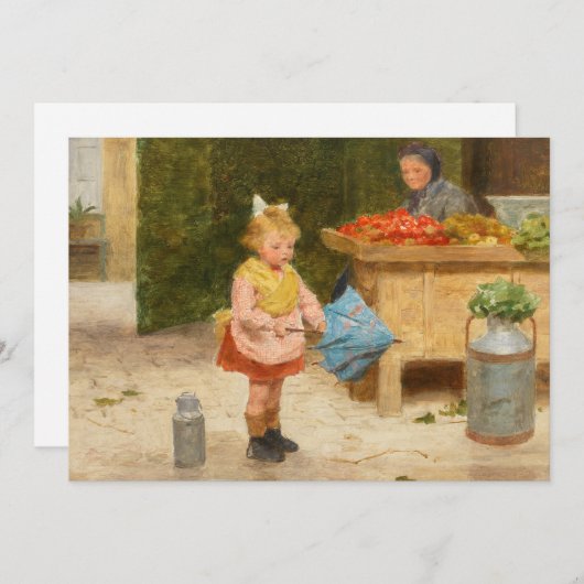 Erster Schirm | Victor Gabriel Gilbert (Vorne/Hinten)