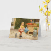 Erster Schirm | Victor Gabriel Gilbert Karte (Gelbe Blume)