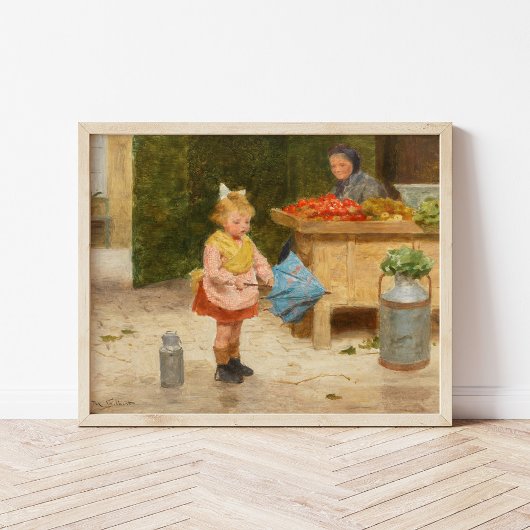 Erster Schirm | Victor Gabriel Gilbert Poster