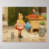 Erster Schirm | Victor Gabriel Gilbert Poster (Vorne)