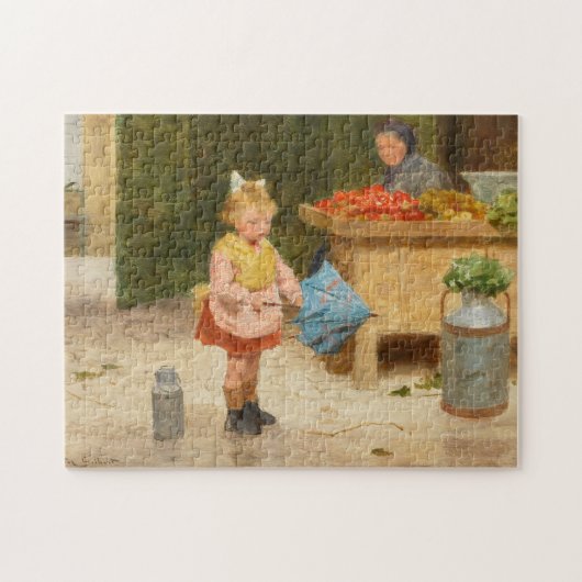 Erster Schirm | Victor Gabriel Gilbert Puzzle (Horizontal)