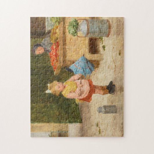 Erster Schirm | Victor Gabriel Gilbert Puzzle (Vertikal)