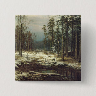 Erster Schnee Button