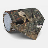 Erster Schnee der Dollarrotwild Krawatte (Gerollt)