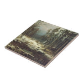 Erster Schnee Fliese (Seite)