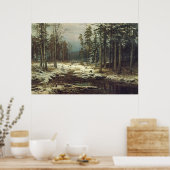 Erster Schnee Poster (Küche)