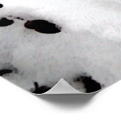 Erster Schnee Poster (Ecke)