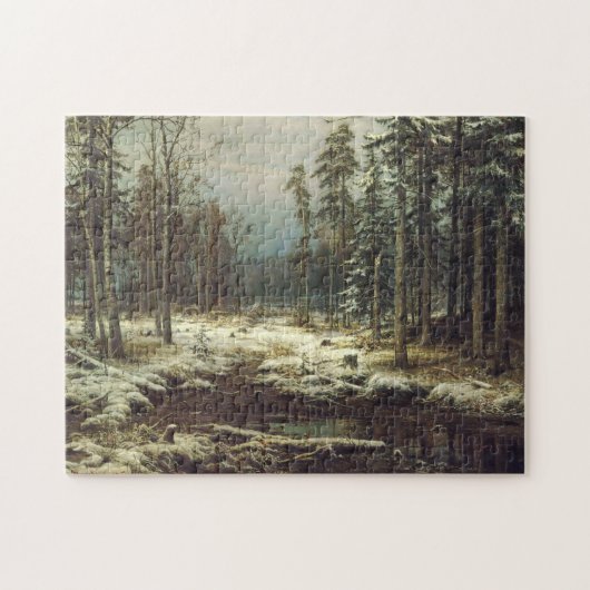 Erster Schnee Puzzle (Horizontal)