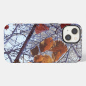 Erster Schnee Winter-Tarnstil iPhone Hülle (Rückseite (Horizontal))