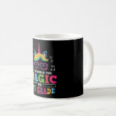 Erster Schullehrer Kid Squad Magic Unicorn Kaffeetasse (VorderseiteRechts)